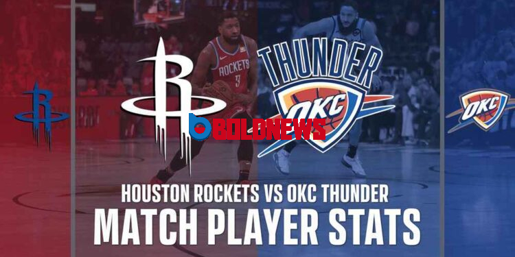 Houston Rockets vs OKC Thunder Match Player Stats