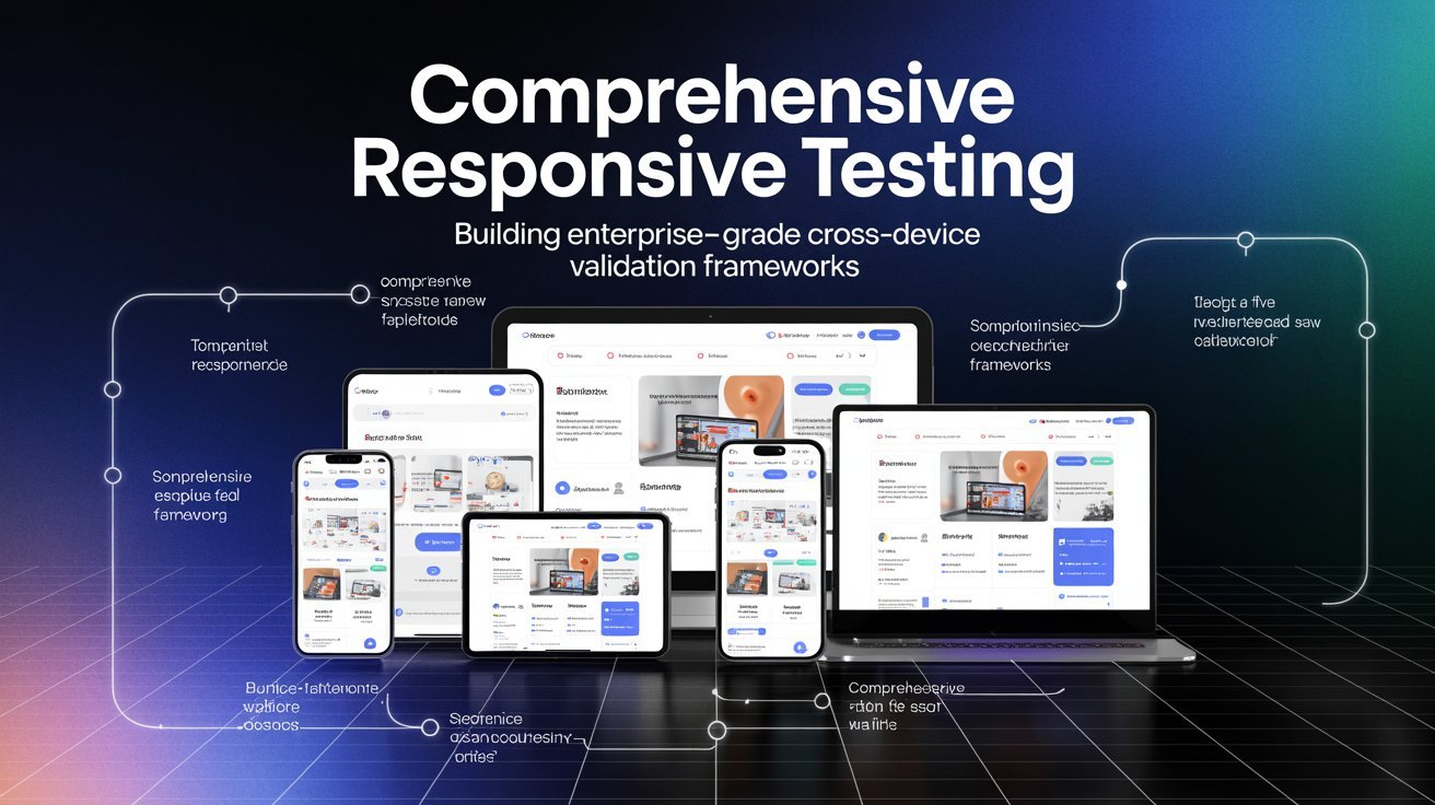 Comprehensive Responsive Testing: Building Enterprise-Grade Cross-Device Validation Frameworks